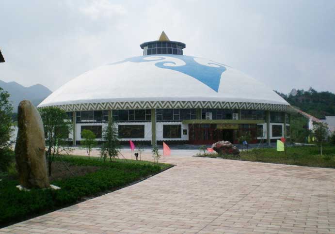 车辆出入口膜结构