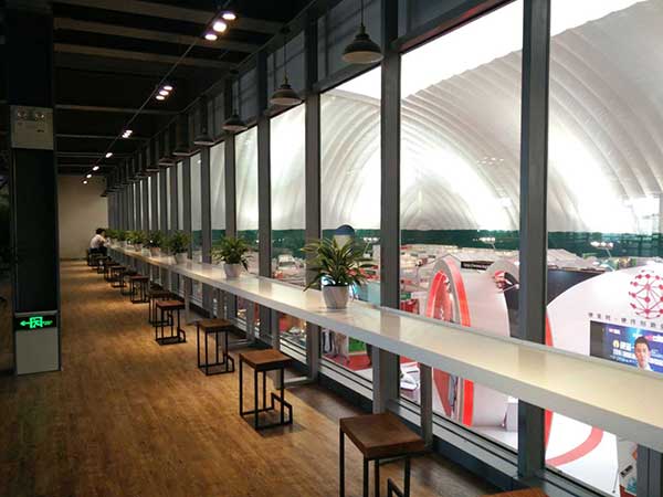 充气膜垃圾填埋场