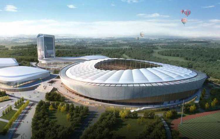 房产公司张拉膜