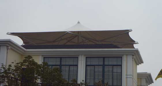 建筑入口膜结构