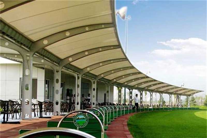 万达广场膜结构