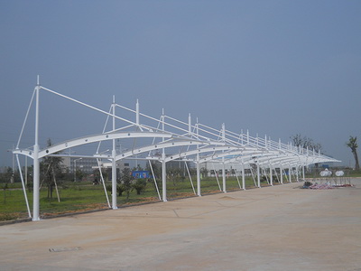 膜结构车棚钢结构