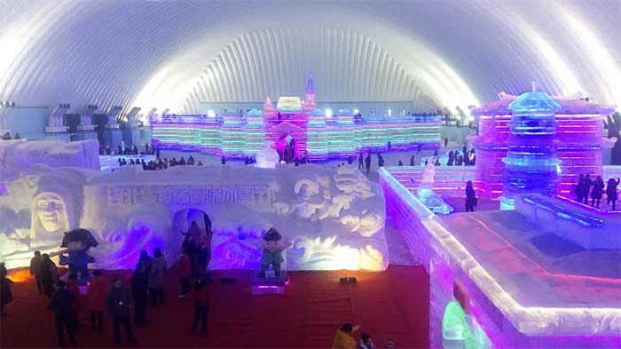 大巴车停车棚膜结构