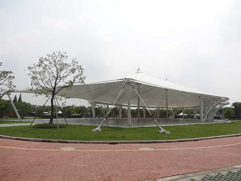 标志性小品膜结构