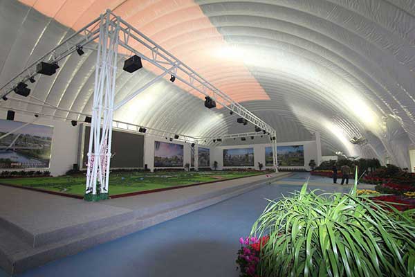 商场屋面膜结构