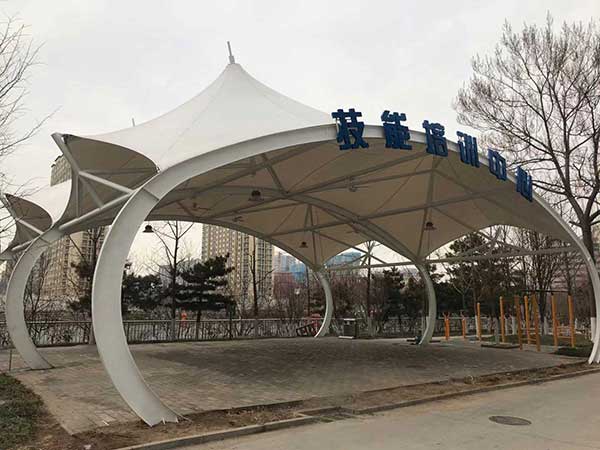 休闲场所膜结构