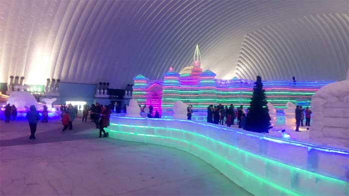 度假山庄膜结构