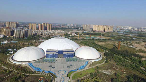 充气膜物流仓库