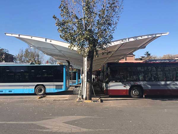 地下通道入口膜结构