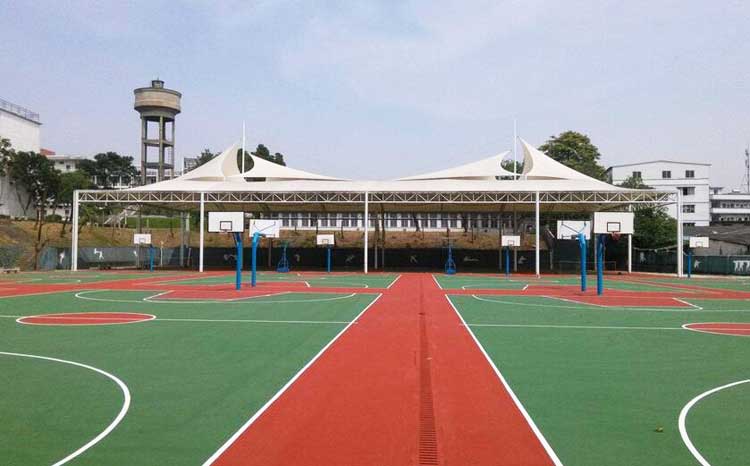 收费站岗亭膜结构