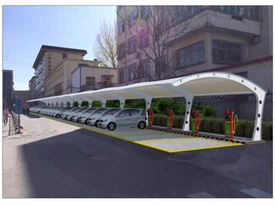 帐篷展览膜结构