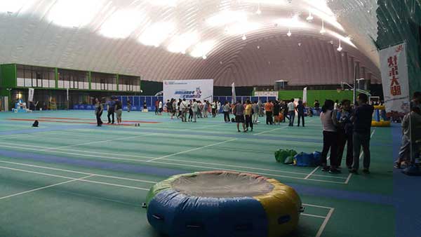 小区花园膜结构