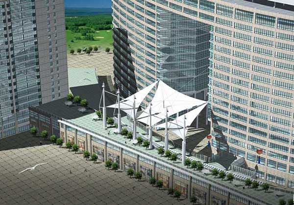 旅游区景区膜结构