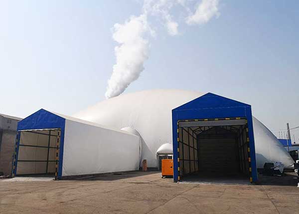 轻盈耐用的张拉膜结构:广东省中材高新材料有限公司的商业设计革新