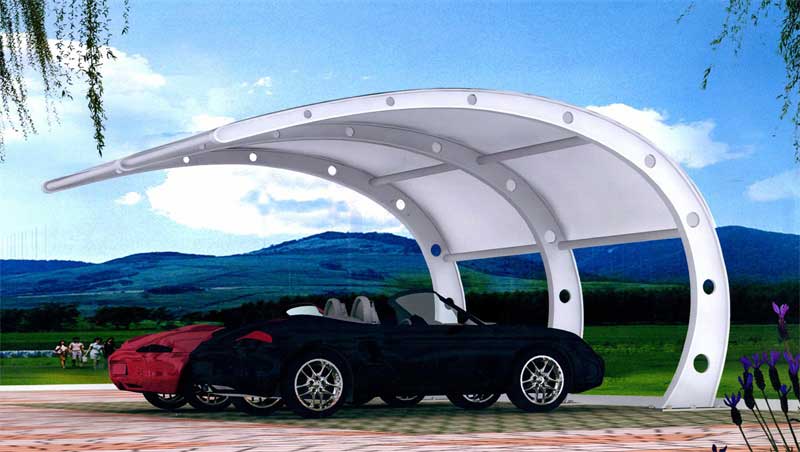 膜结构车棚