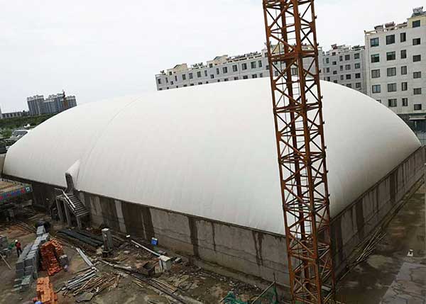 南雅中学体育看台膜结构顶棚