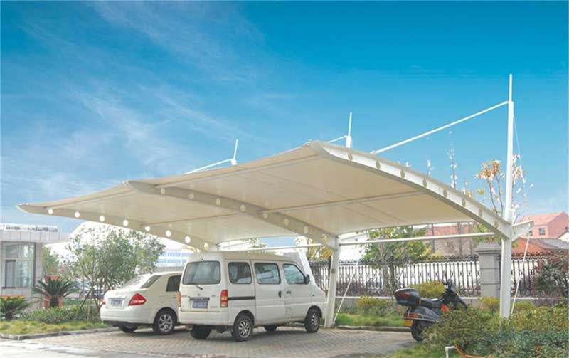 苏州大学文正学院体育看台膜结构