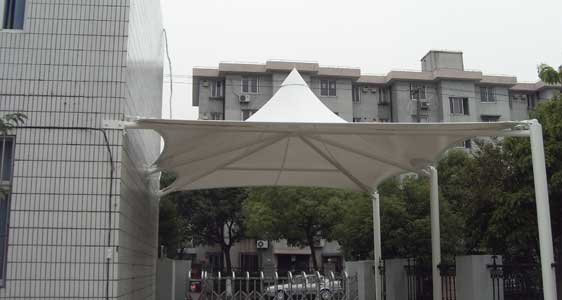 山东省医学科学院附属医院新建污水池膜结构