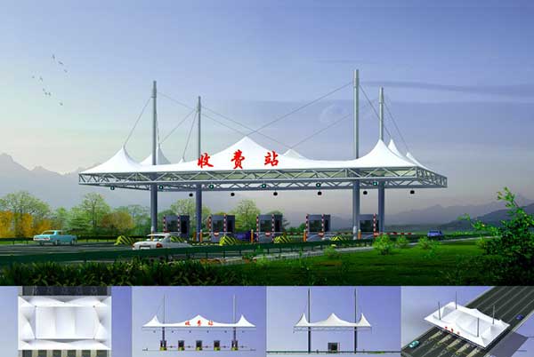 射阳县解放路膜结构