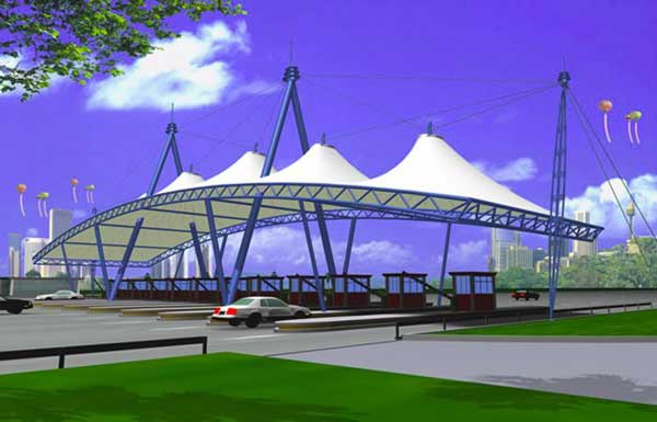 膜结构:主题公园的新宠,广东省中材高新材料有限公司的卓越贡献