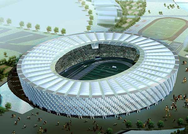 地下通道入口膜结构