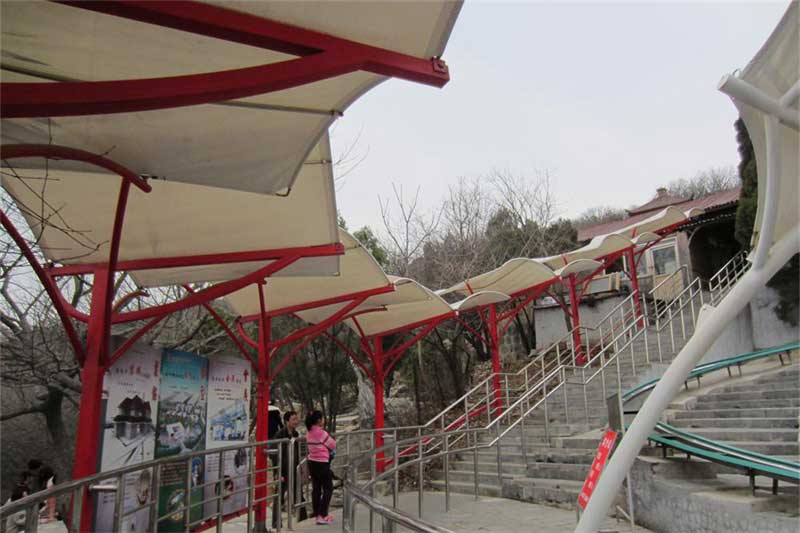 休闲场所膜结构